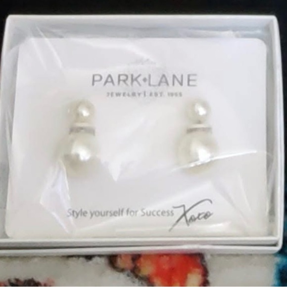 Park Lane Dovey White Pearl Drop Earrings BNIB - Picture 3 of 3